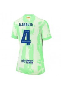 Barcelona Ronald Araujo #4 Voetbaltruitje 3e tenue Dames 2024-25 Korte Mouw